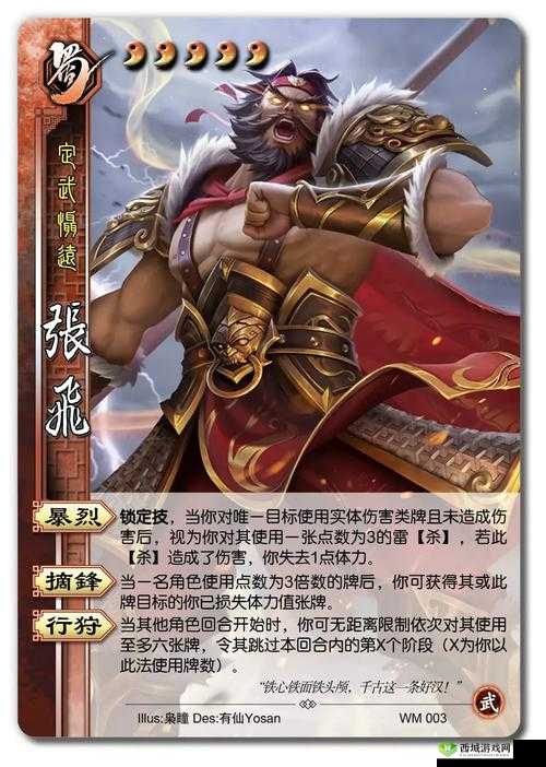解析三国诛将录中张飞武将的强度，技能介绍及在资源管理中的战略价值